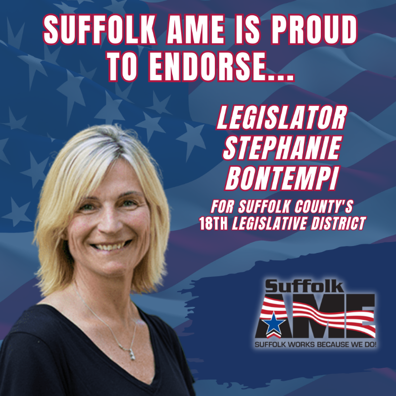 suffolk ame is proud to endorse legislator stephanie bontempi